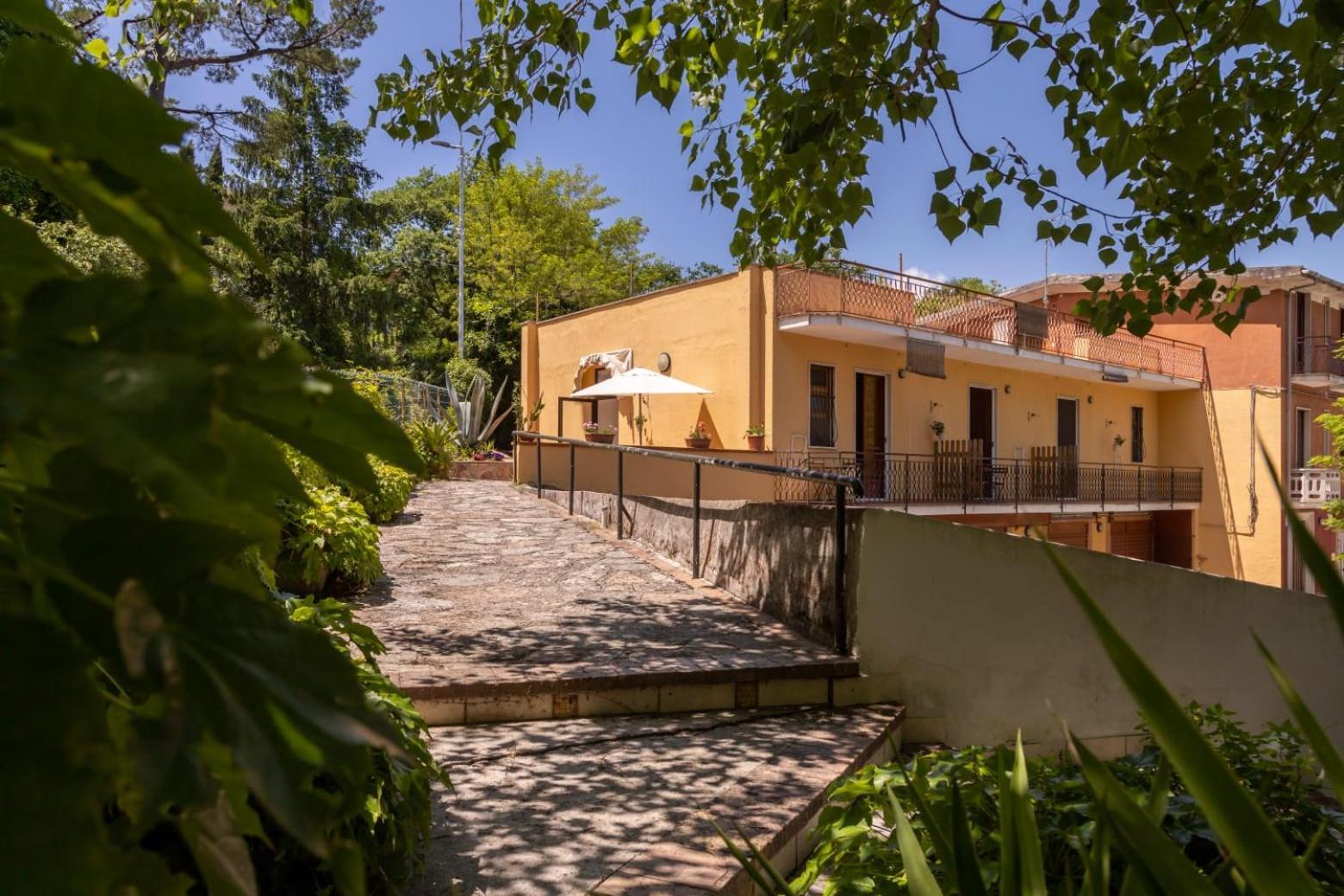 La Valle Del Mingardo Hotel San Severino Bagian luar foto